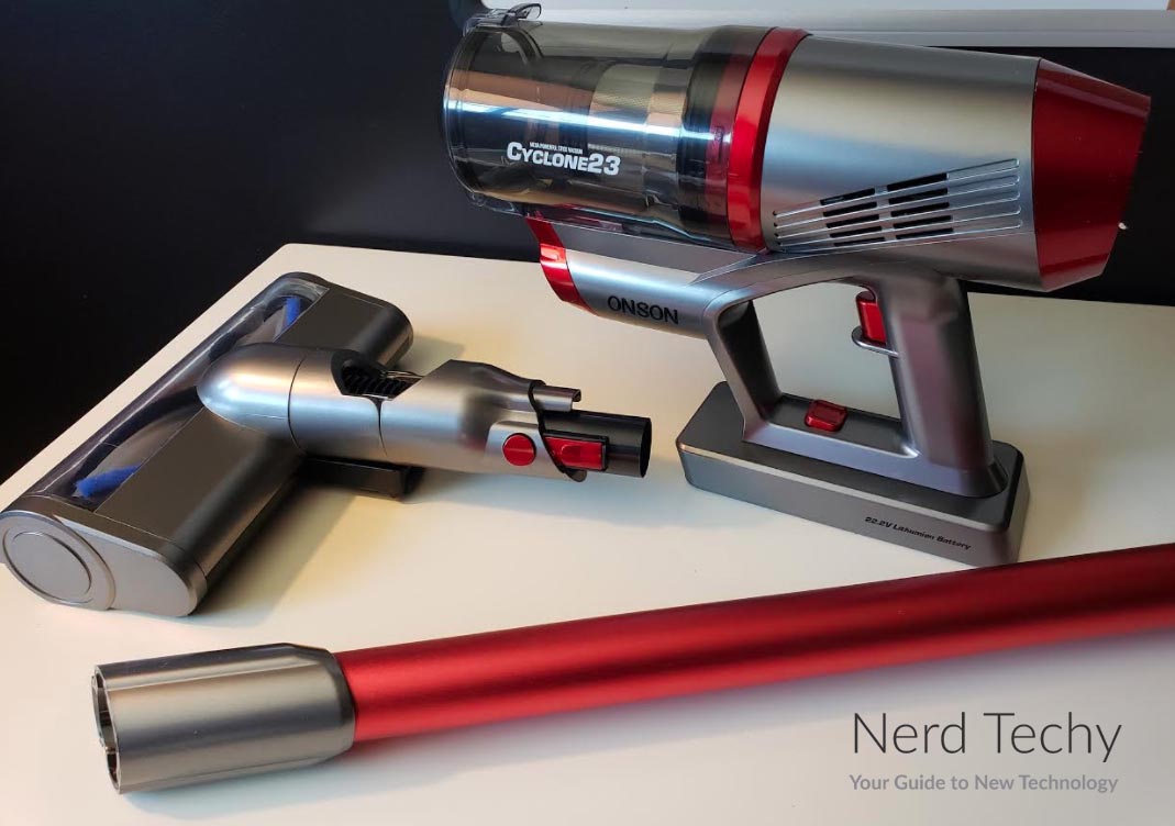 Review of the Onson EV696 Cordless Vacuum Cleaner Nerd Techy