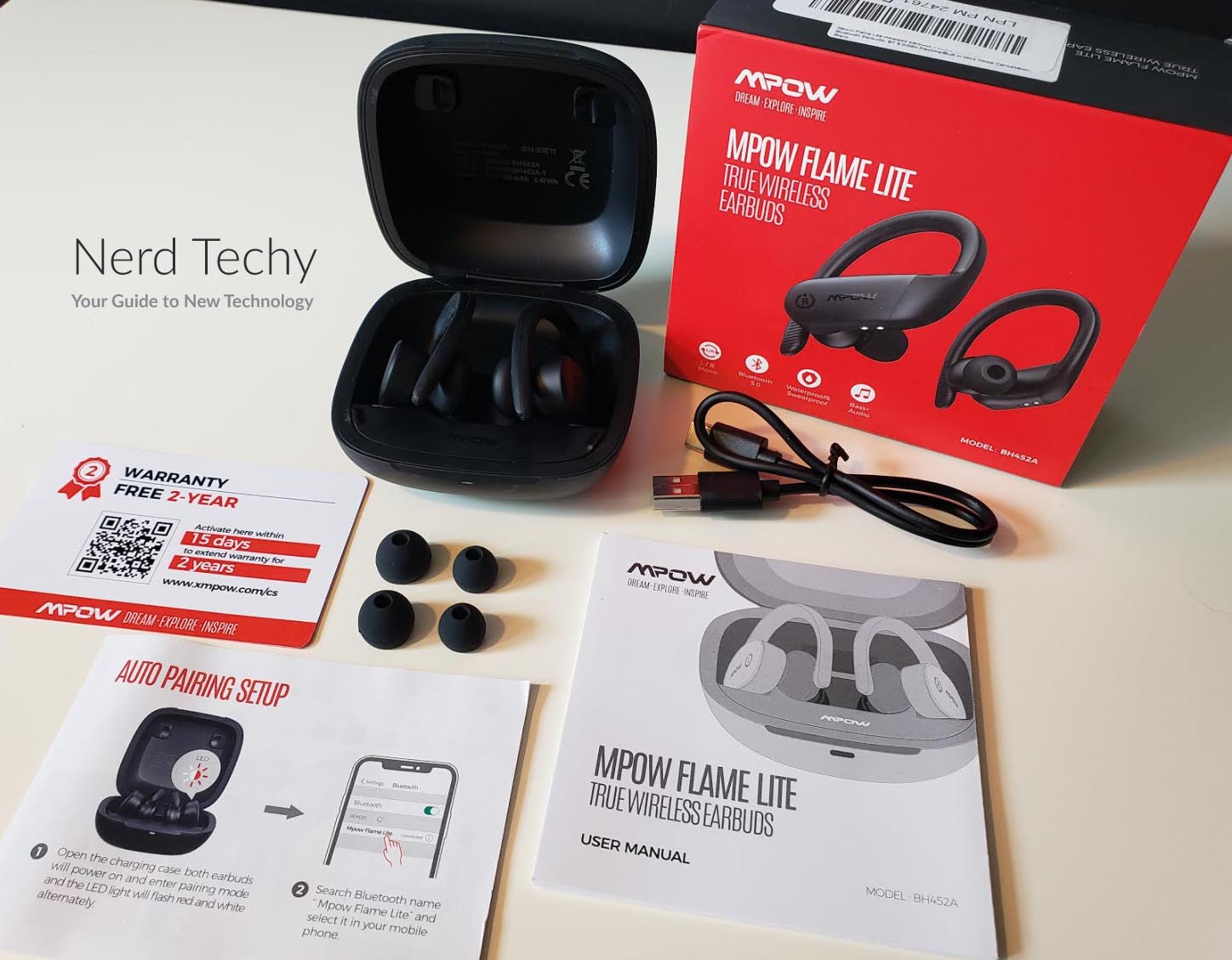 Testing & Review of the Mpow Flame Lite Wireless Earbuds - Nerd Techy