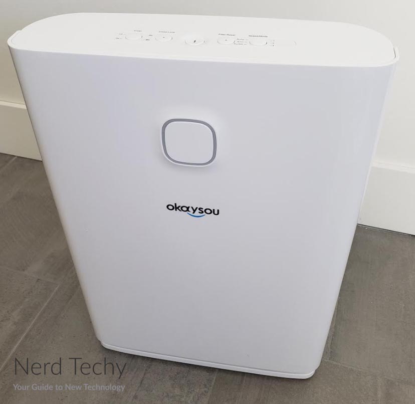 Okaysou AirMax 10L Pro Smart Air Purifier Review Nerd Techy