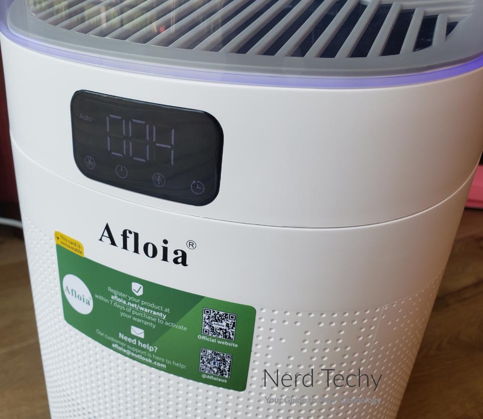 In-Depth Review of the Afloia Air Purifier - Nerd Techy