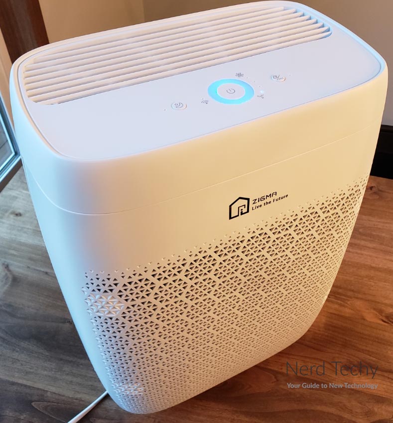 Review & Analysis Zigma Aerio300 Smart WiFi Air Purifier Nerd Techy