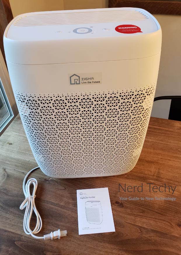 Review & Analysis Zigma Aerio300 Smart WiFi Air Purifier Nerd Techy