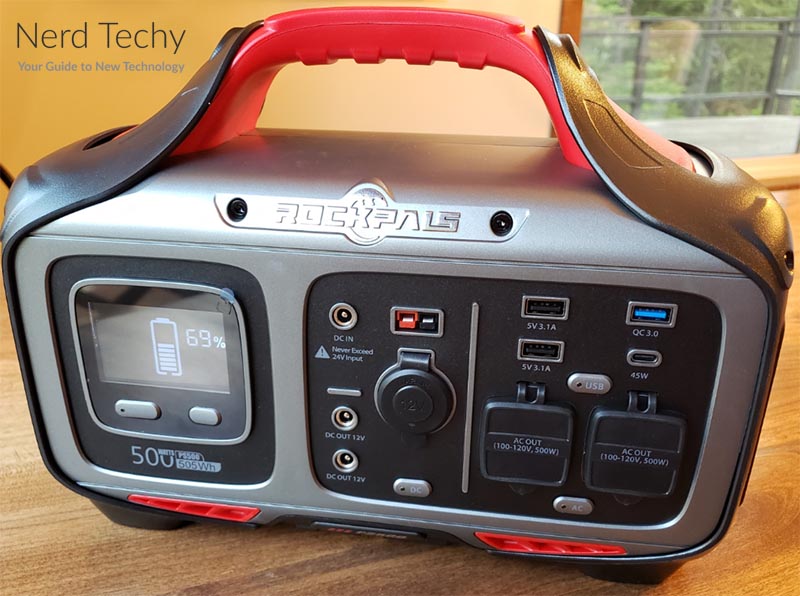 Helpful Review of the ROCKPALS 500W Portable Power Station Nerd Techy