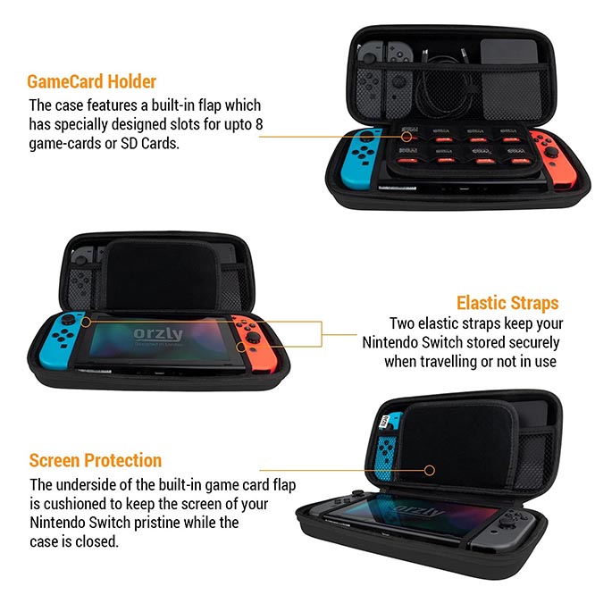 Best Protective Carrying Case for Nintendo Switch OLED Model