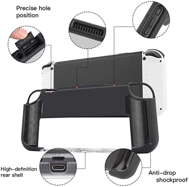 Best Grip Case for Nintendo Switch OLED Model Nerd Techy