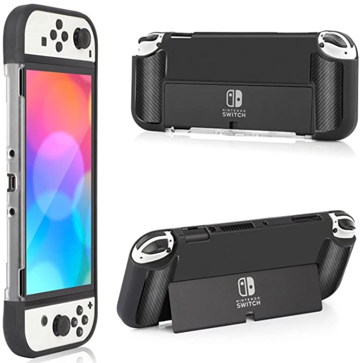 Best Grip Case for Nintendo Switch OLED Model Nerd Techy