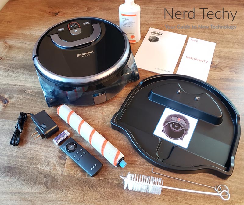 ILIFE Shinebot W450 Review Wet Mopping Robot Floor Cleaner