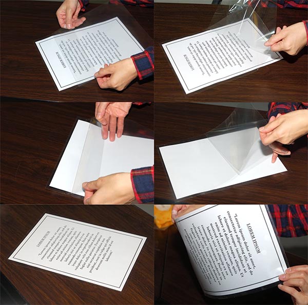 Best Self Adhesive Laminating Sheets (No Machine Required)