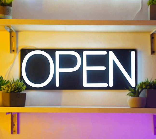 Best LED OPEN Sign for your Business or Store Front in 2022 - Nerd Techy