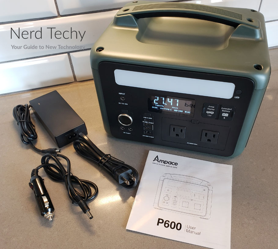 Ampace P600 Portable Power Station Review & Unboxing