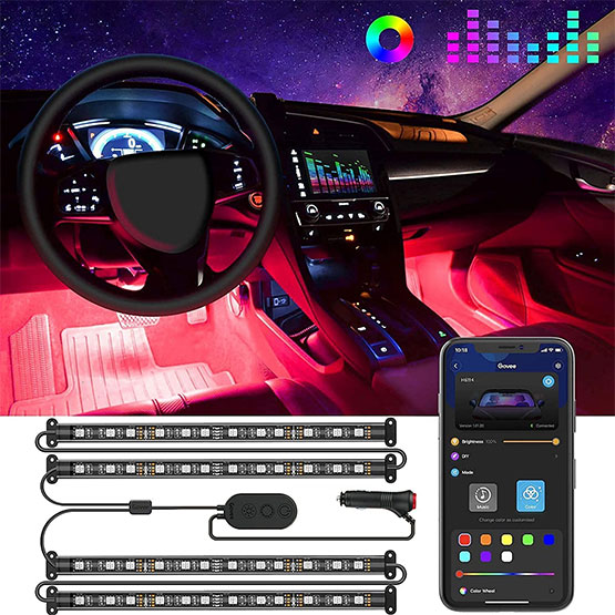 5 Best LED Car Interior Lights [2023 Guide] Nerd Techy