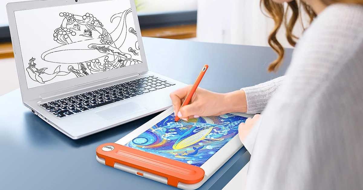 UGEE Q8W BluetoothEnabled Drawing Tablet Great Introduction to
