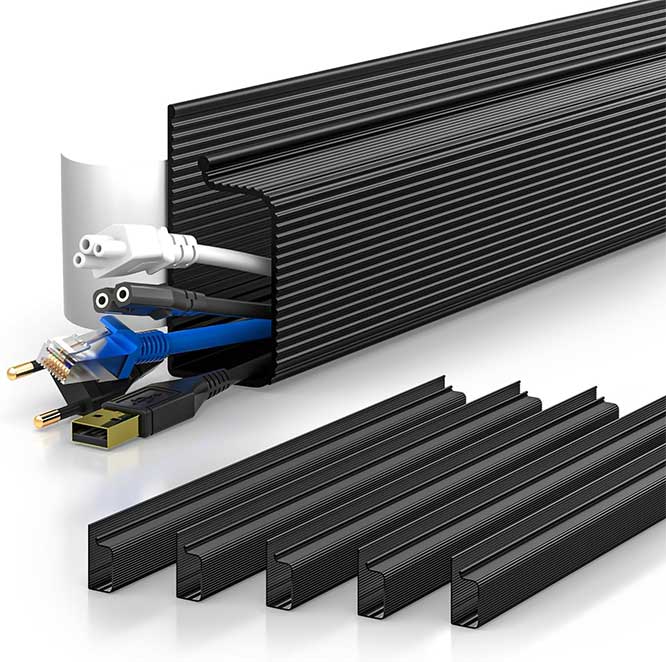 6 Best Under Desk Cable Management Trays [2023 Guide] Nerd Techy