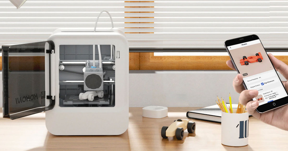 KOKONI EC2 Smart 3D Printer: Ideal Christmas Present for a High-Tech Friend