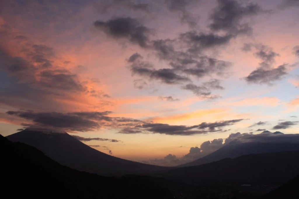 Photo Of The Week Antigua Guatemala Sunset Nerd Travels