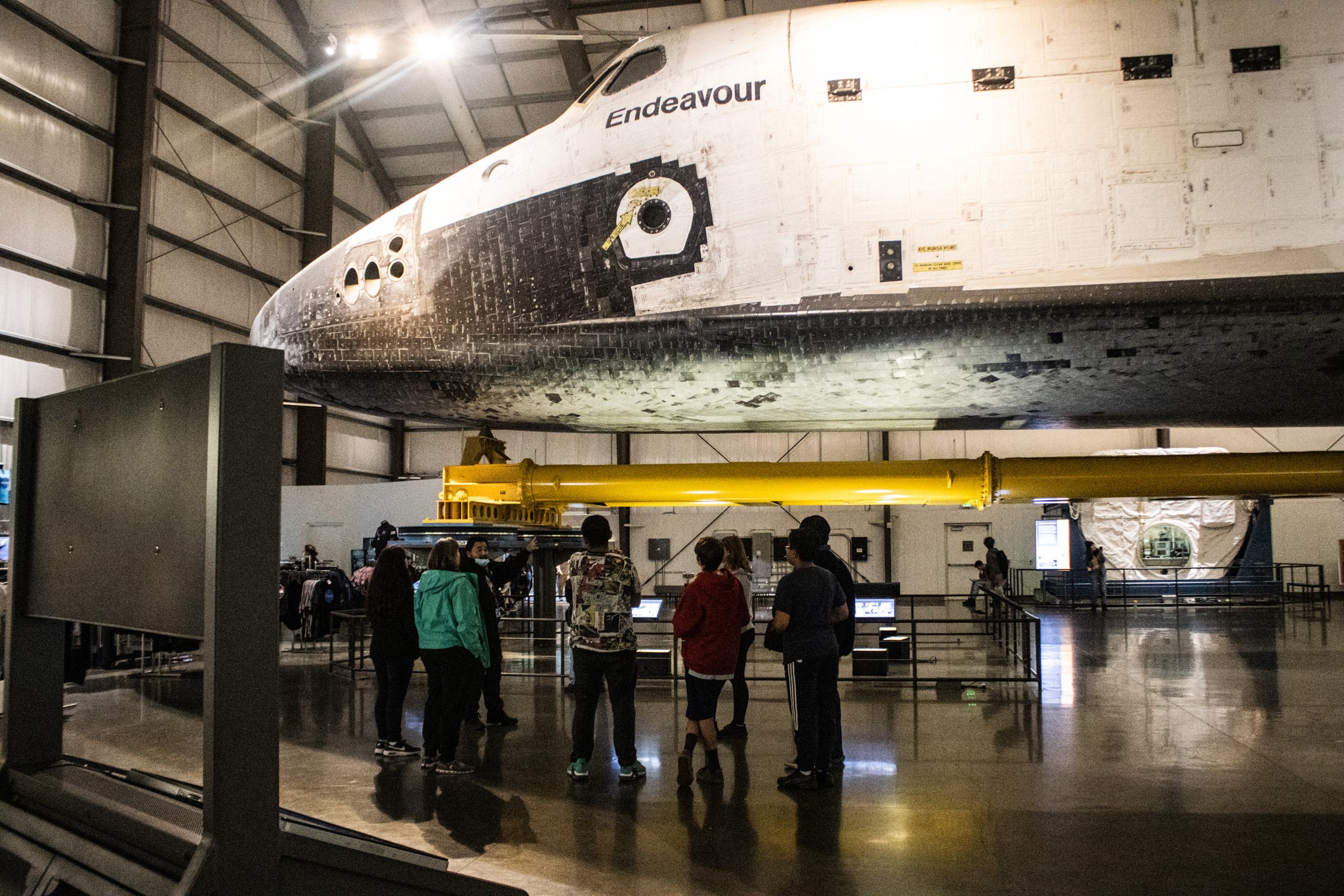Shuttle Endeavour conquered space. Now it has to survive a move to a