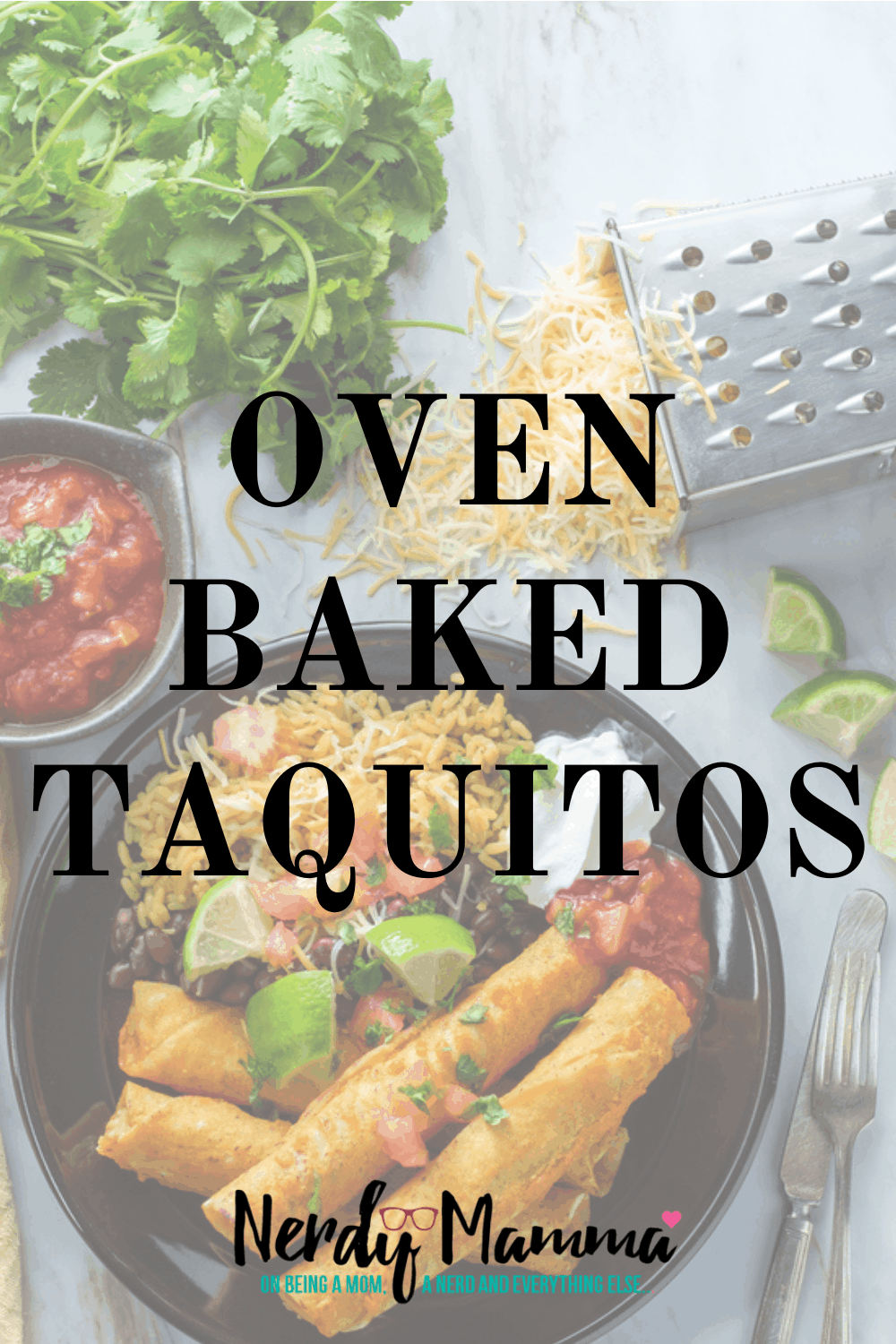 Oven Baked Taquitos Nerdy Mamma