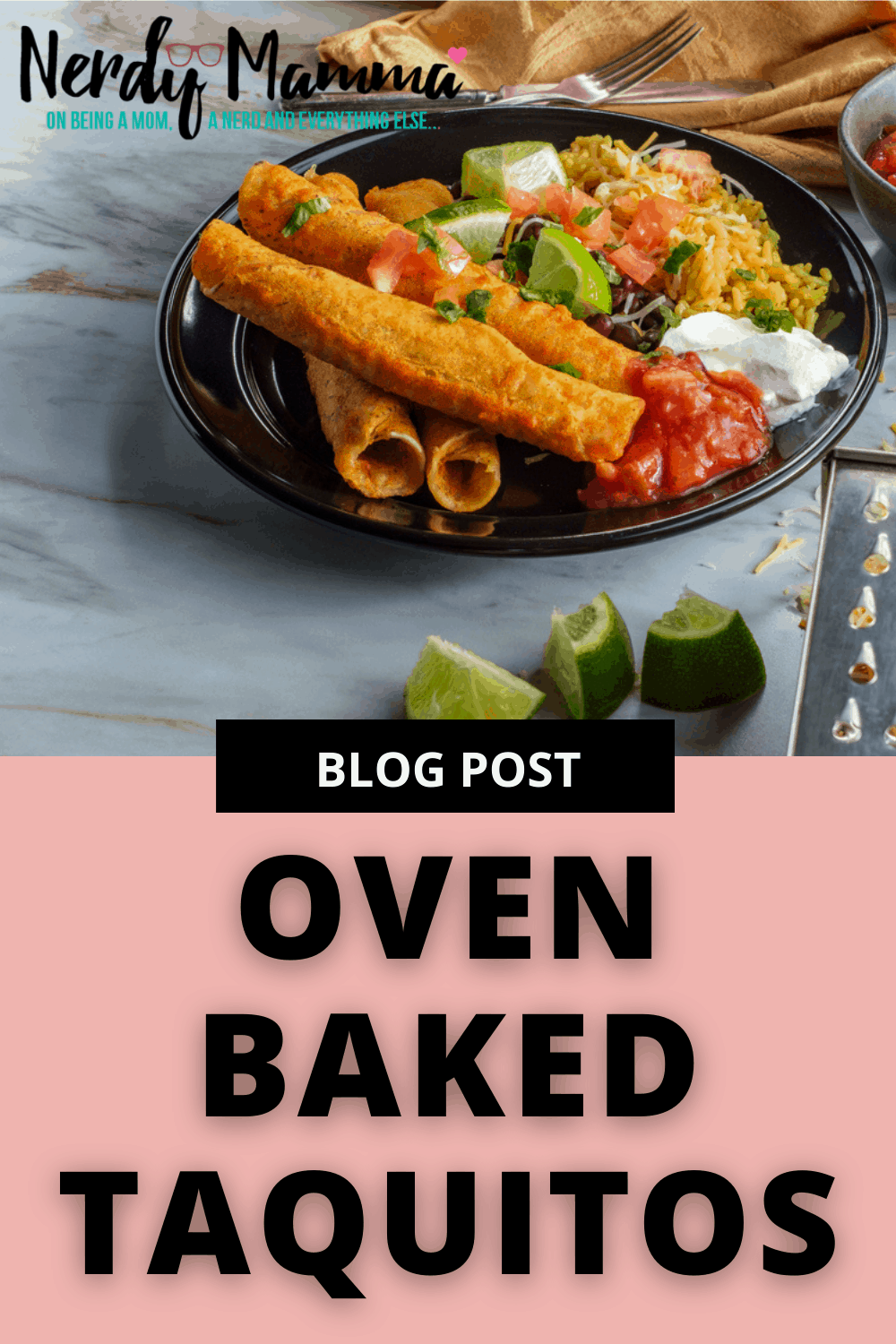 Oven Baked Taquitos Nerdy Mamma
