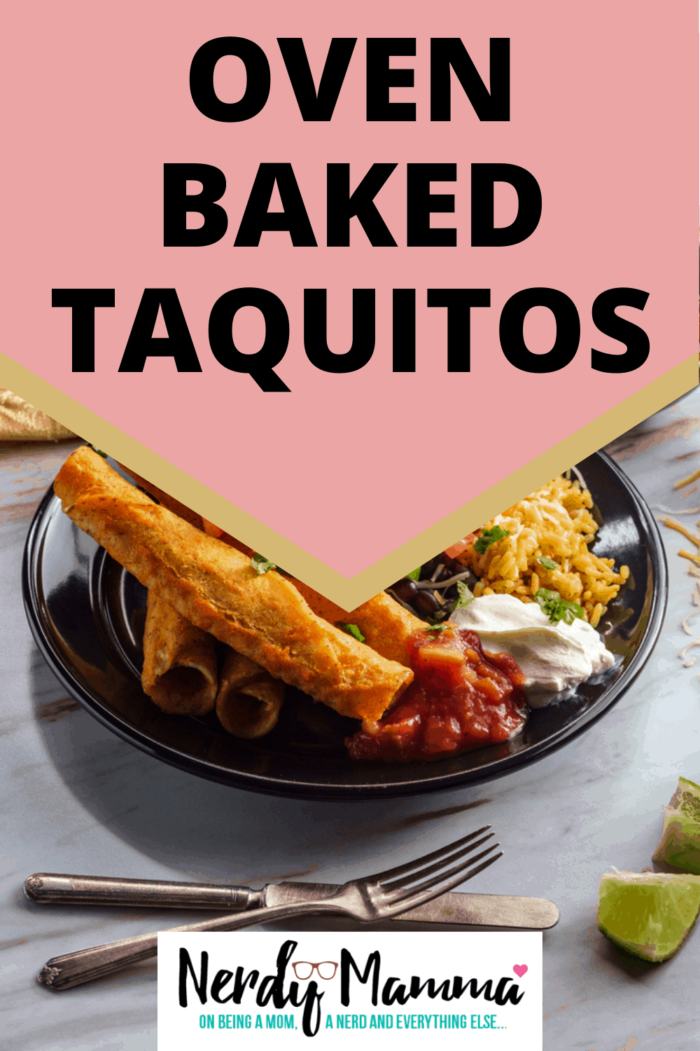 Oven Baked Taquitos Nerdy Mamma