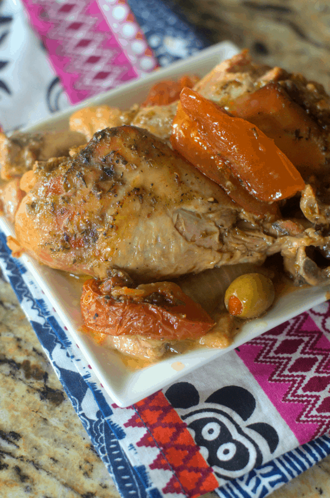 Slow Cooker Greek Chicken Nerdy Mamma