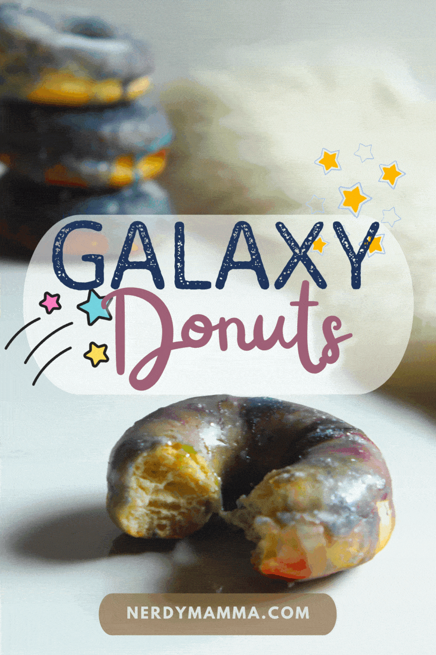 Galaxy Donuts Recipe Nerdy Mamma