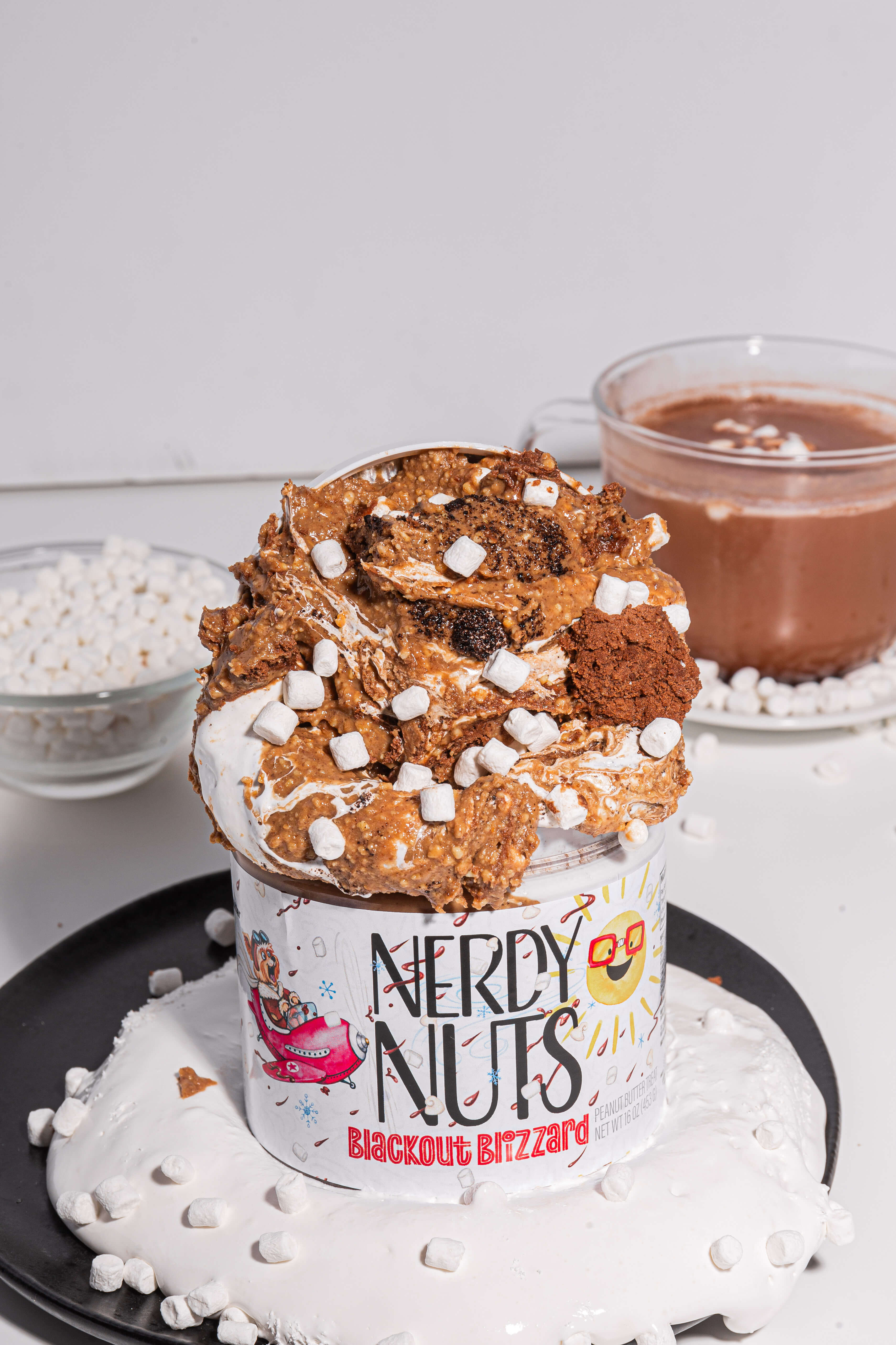 Blackout Blizzard Peanut Butter Treat Nerdy Nuts
