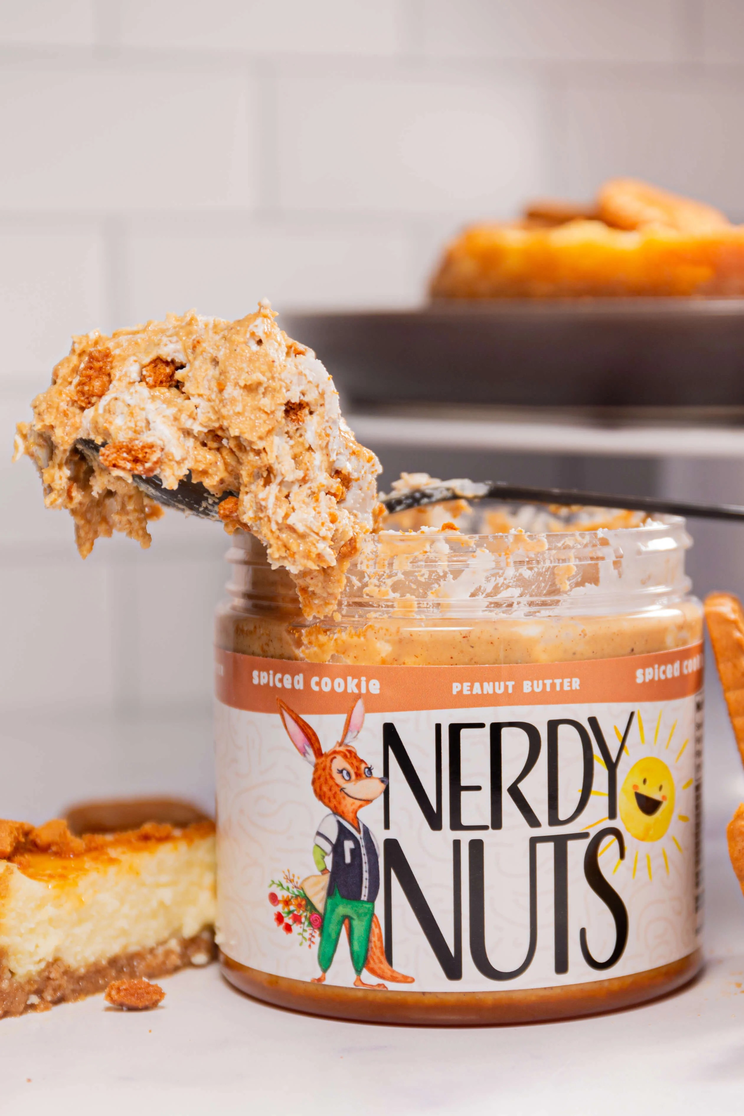 Spiced Cookie Peanut Butter Treat Nerdy Nuts