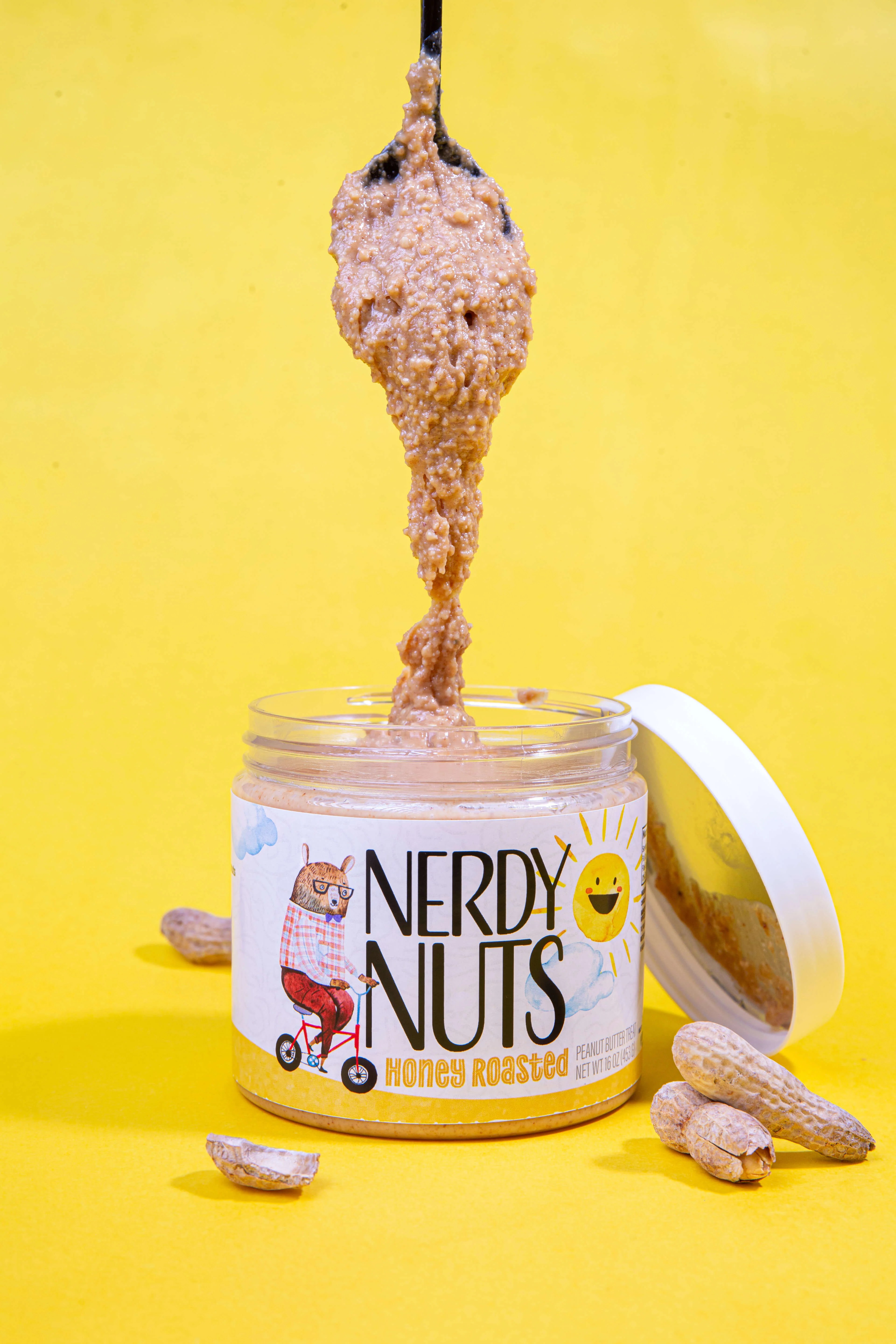 HoneyRoasted Peanut Butter Nerdy Nuts Nerdy Nuts