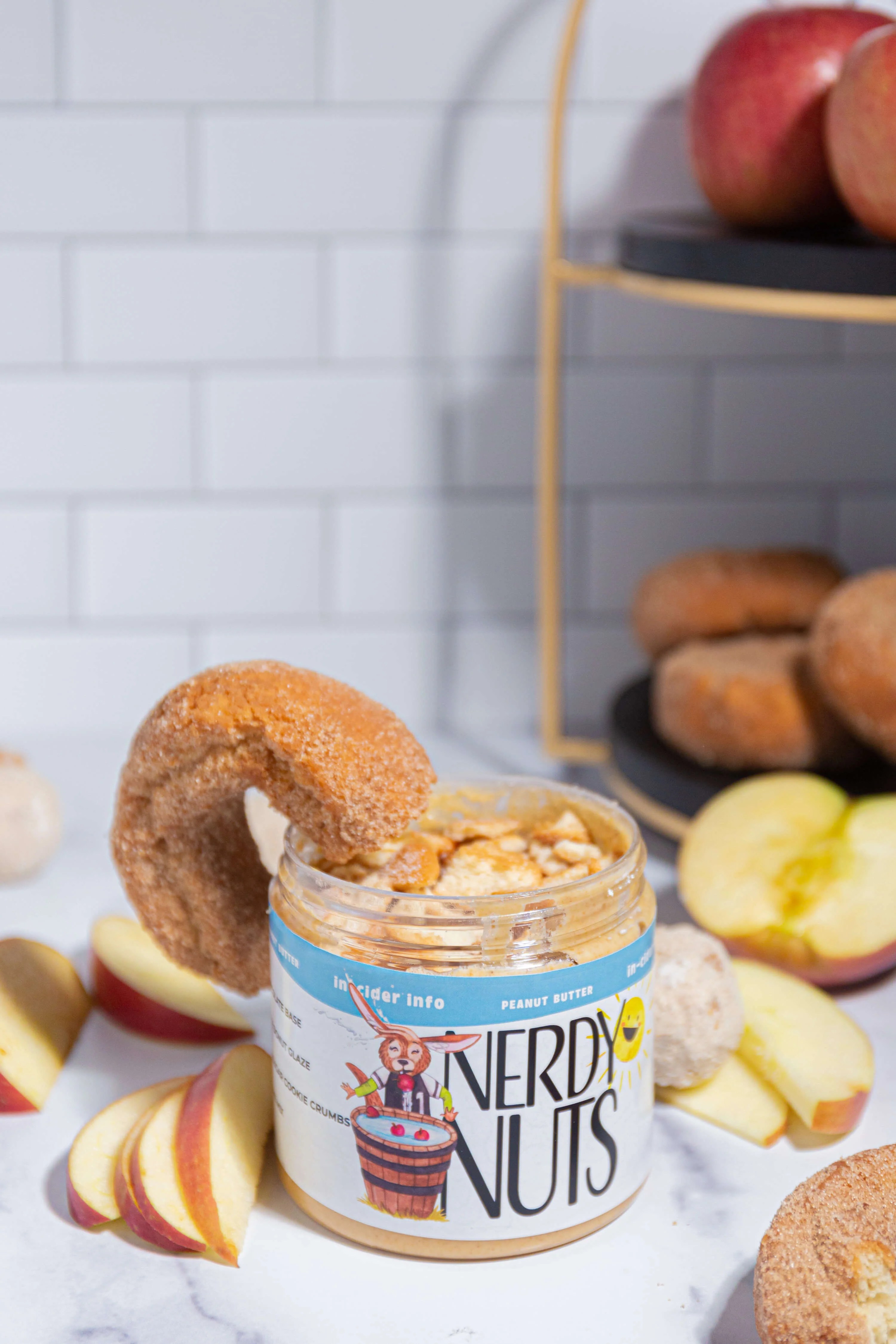 InCider Info (Apple Cider Donut) Peanut Butter Treat Nerdy Nuts