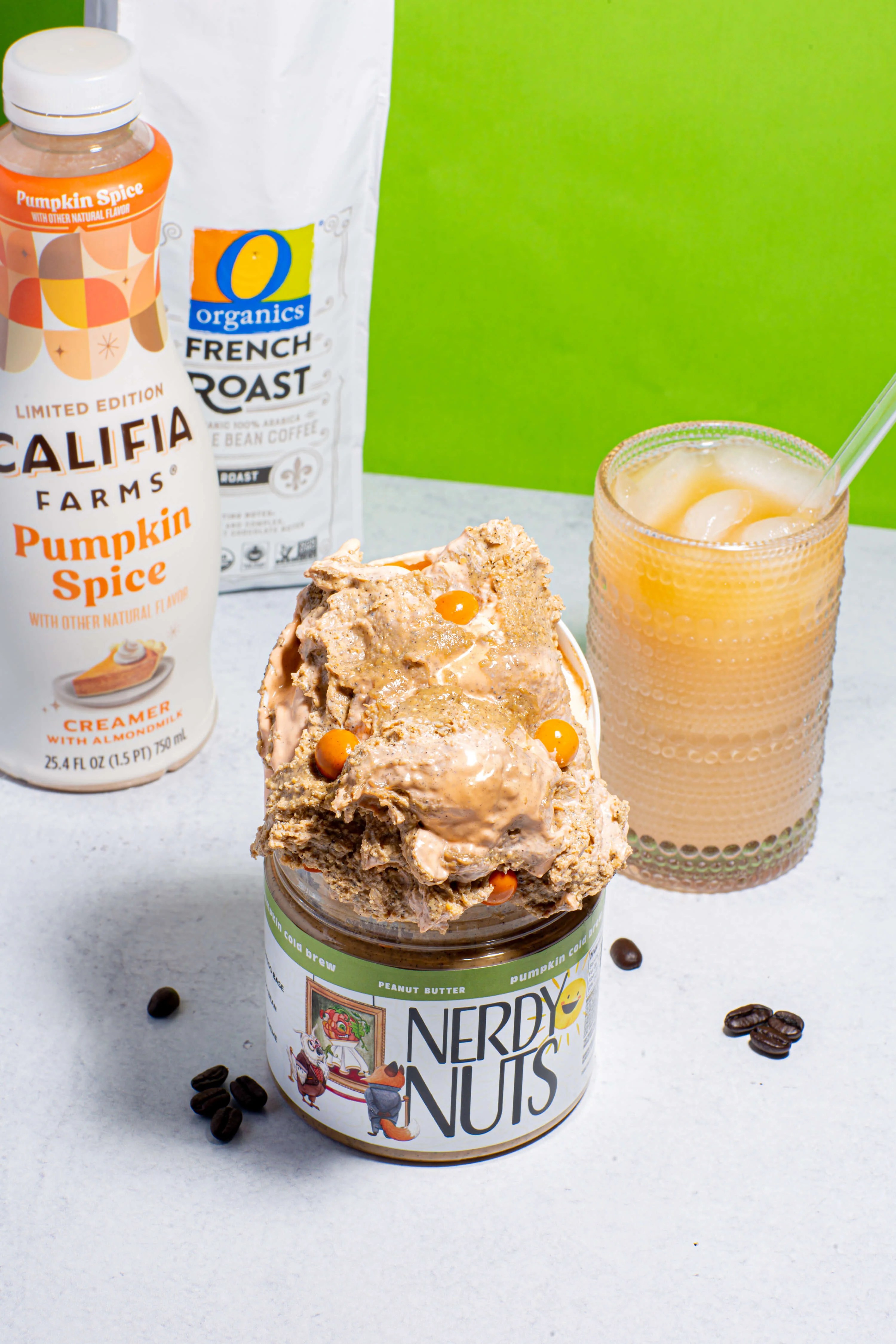 Pumpkin Cold Brew Peanut Butter Treat Nerdy Nuts