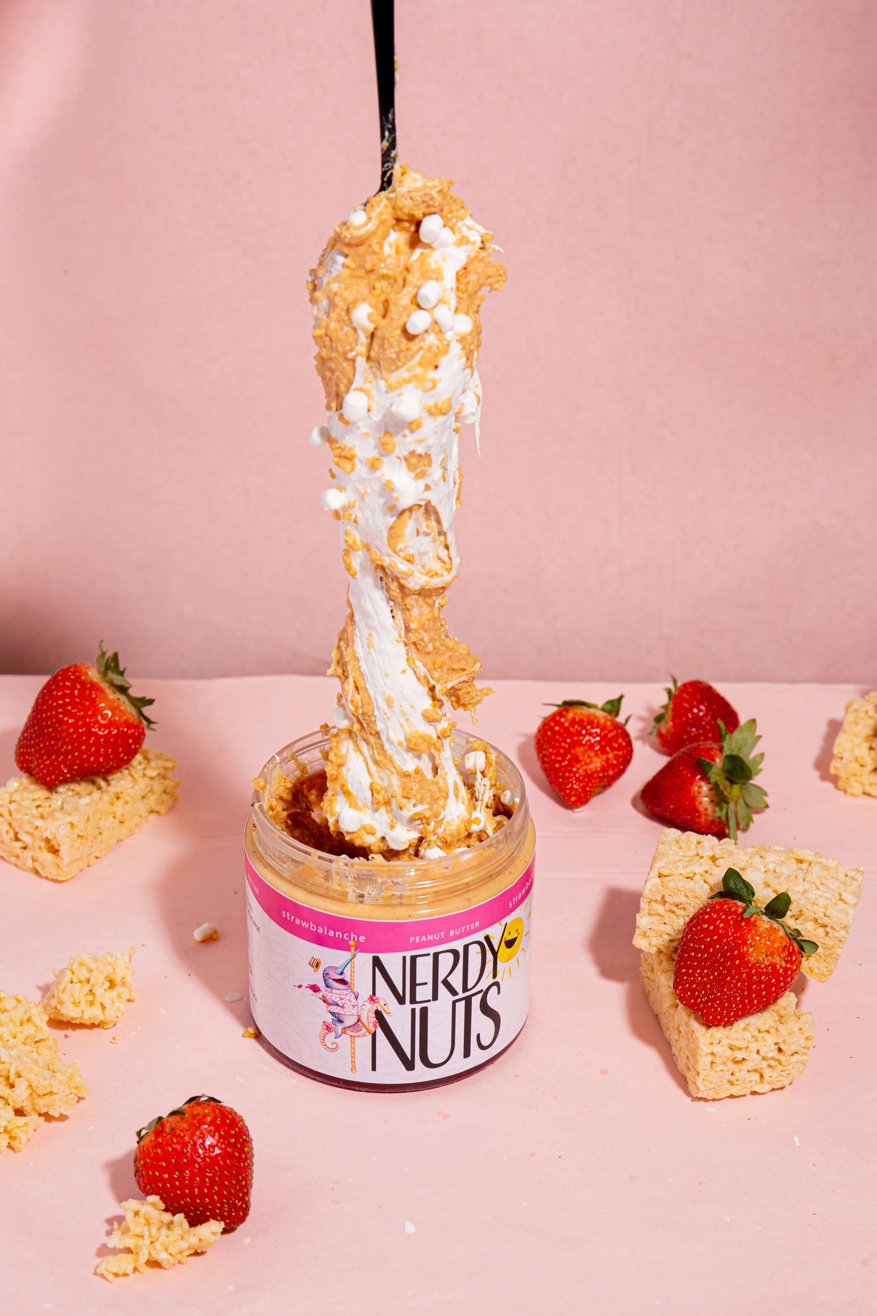 Strawbalanche Peanut Butter Treat Nerdy Nuts
