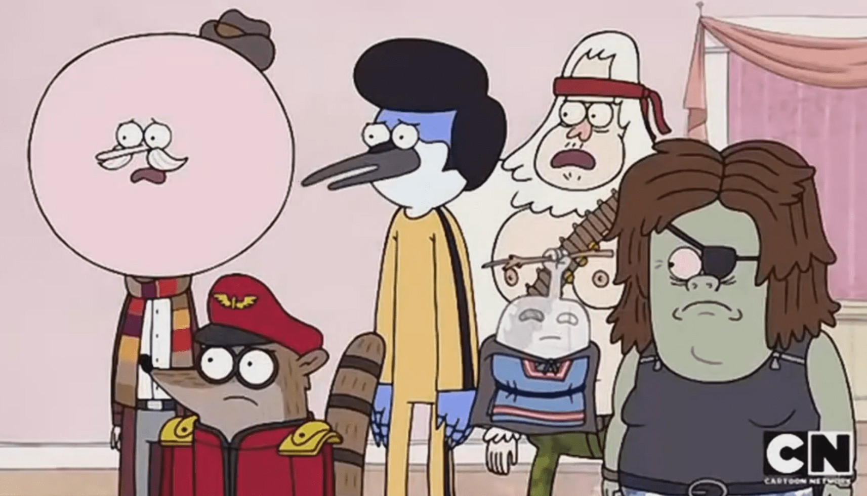 Nerdy Show Awesome Nerdy Costumes in Regular Show