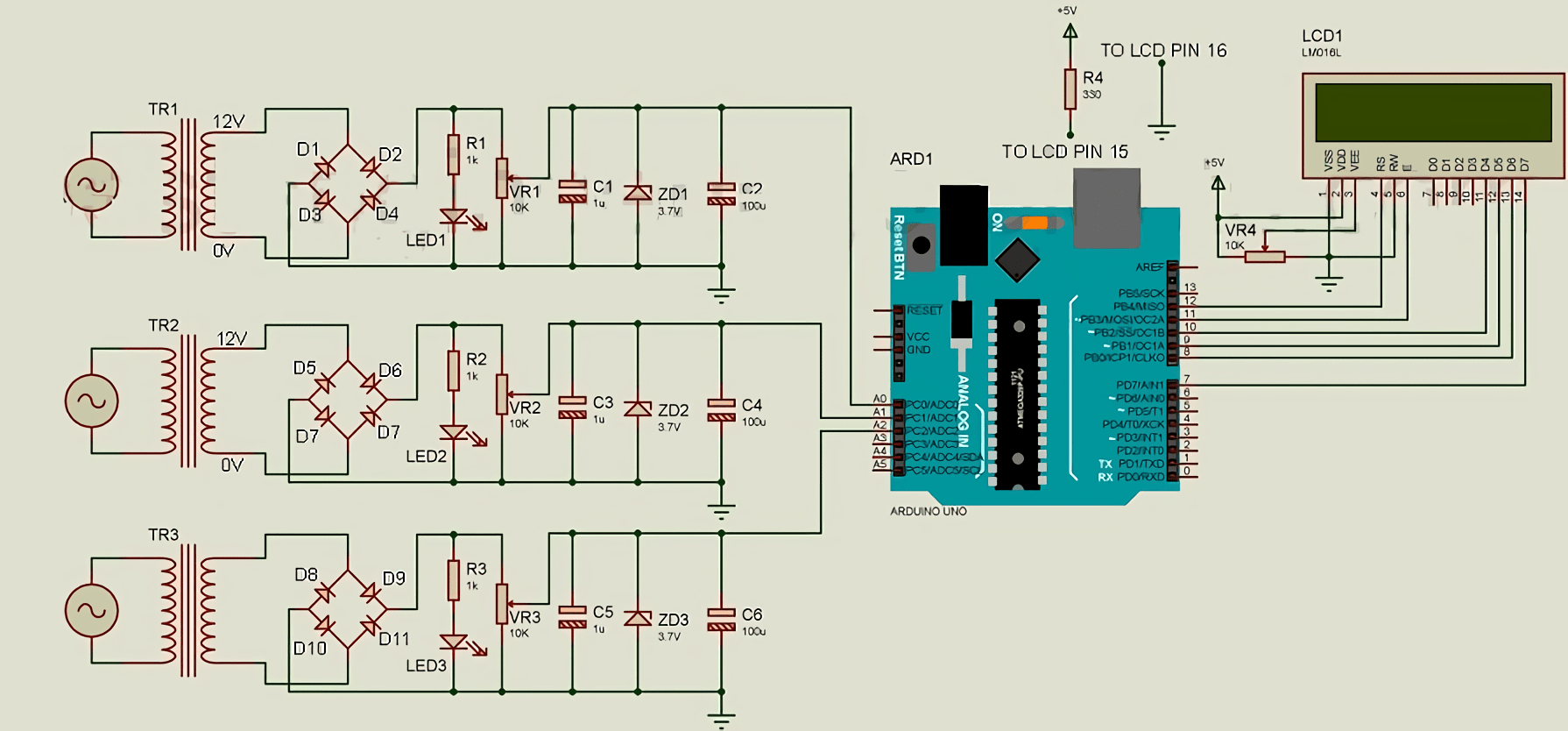 AC Voltage Measurement Using Arduino Guide for Beginners NerdyTechy