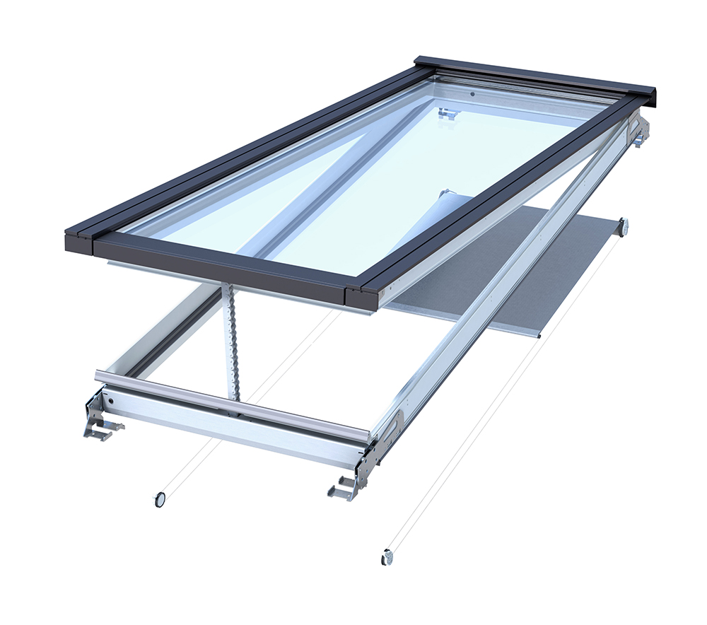 VELUX America introduces a line of modular commercial skylights in the