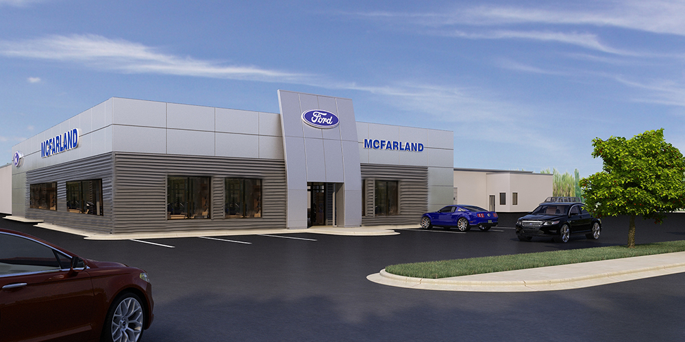 Jewett Construction selected to design and build McFarland Ford’s