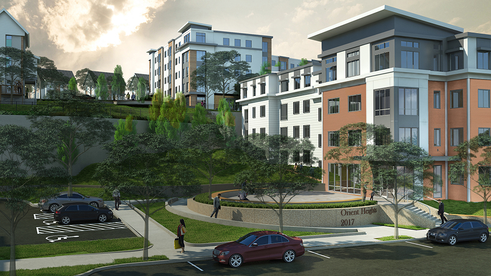 Trinity Financial breaks ground on phase one of Orient Heights project