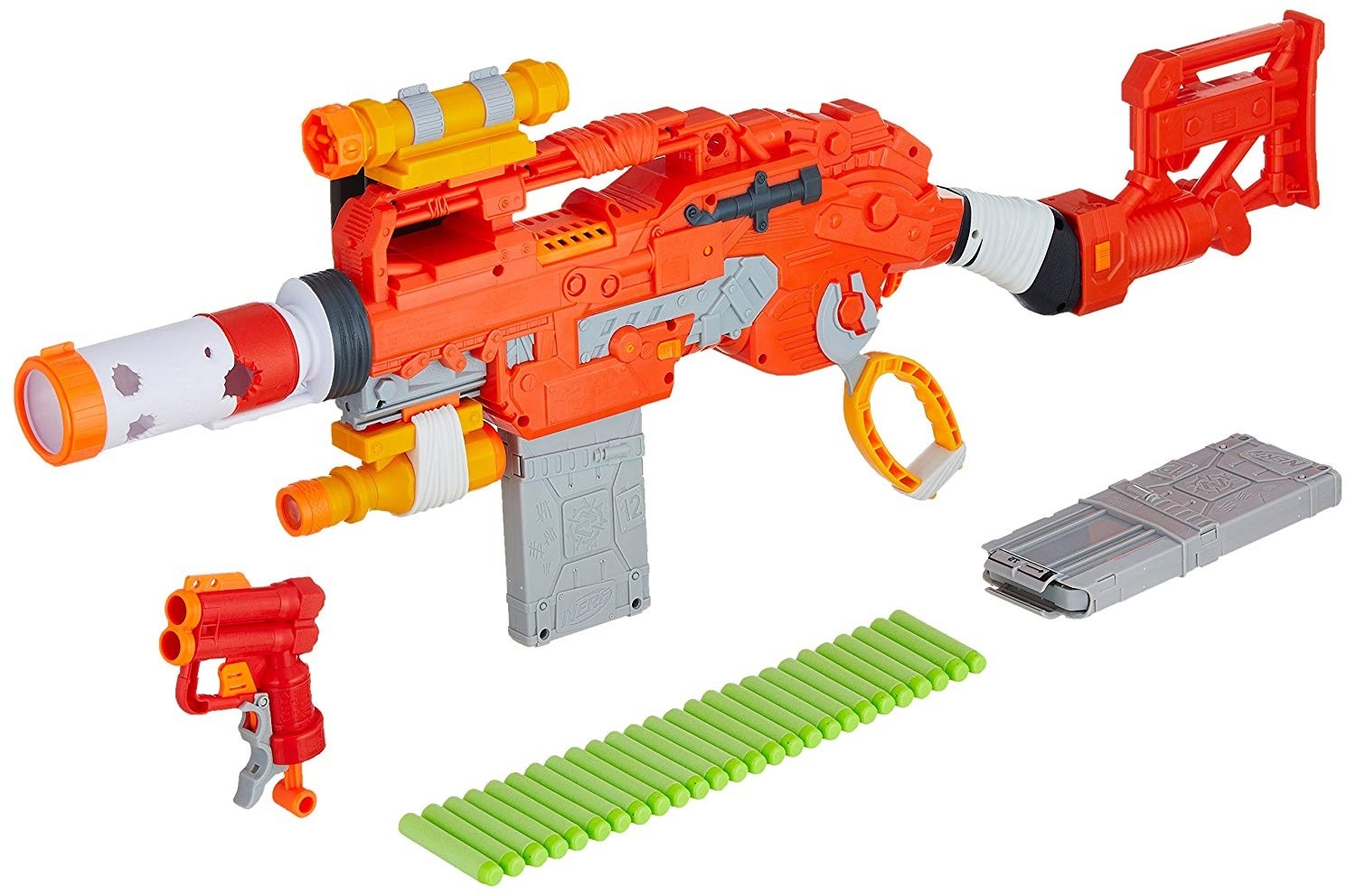 Бластер Nerf Zombie Strike Scravenger (E1754) Нерф Скравенжер