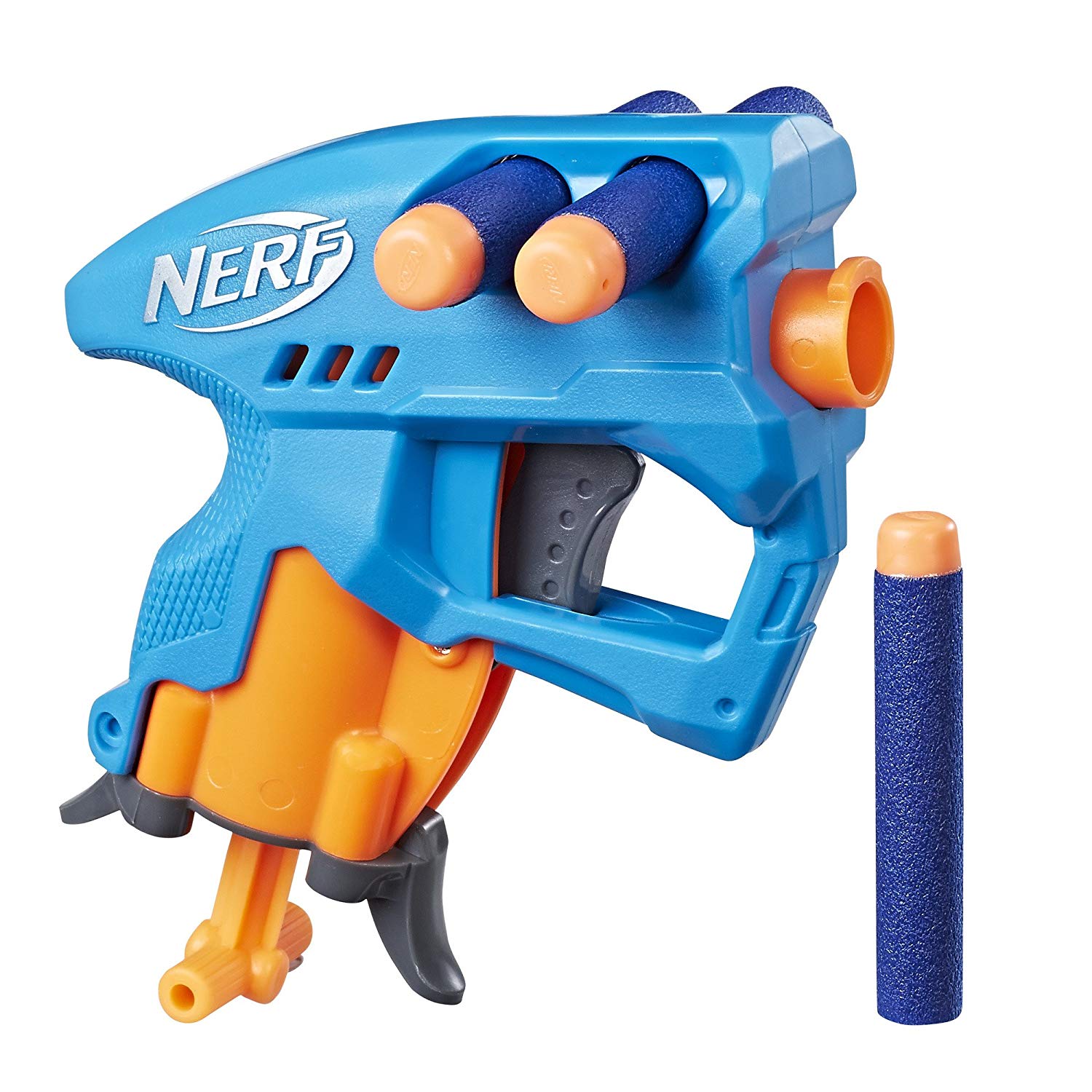 Бластер Nerf NStrike NanoFire синий (E0667) Нерф НаноФайр
