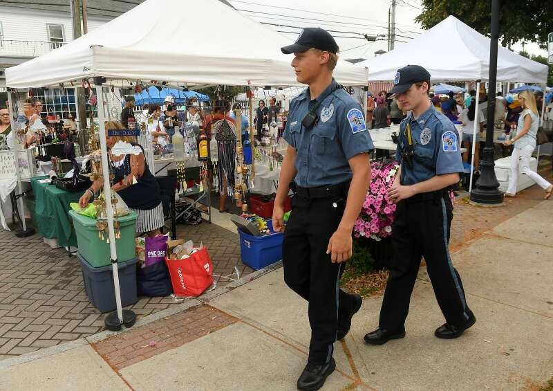 East Lyme Police Cadets learn while serving the community NERLEEA