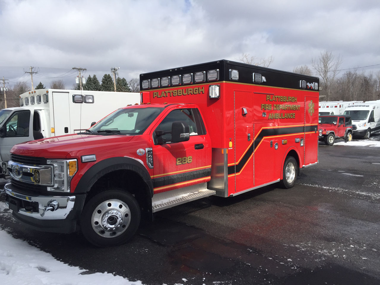 Plattsburgh takes delivery of Demers 170″ T1! North Eastern Rescue