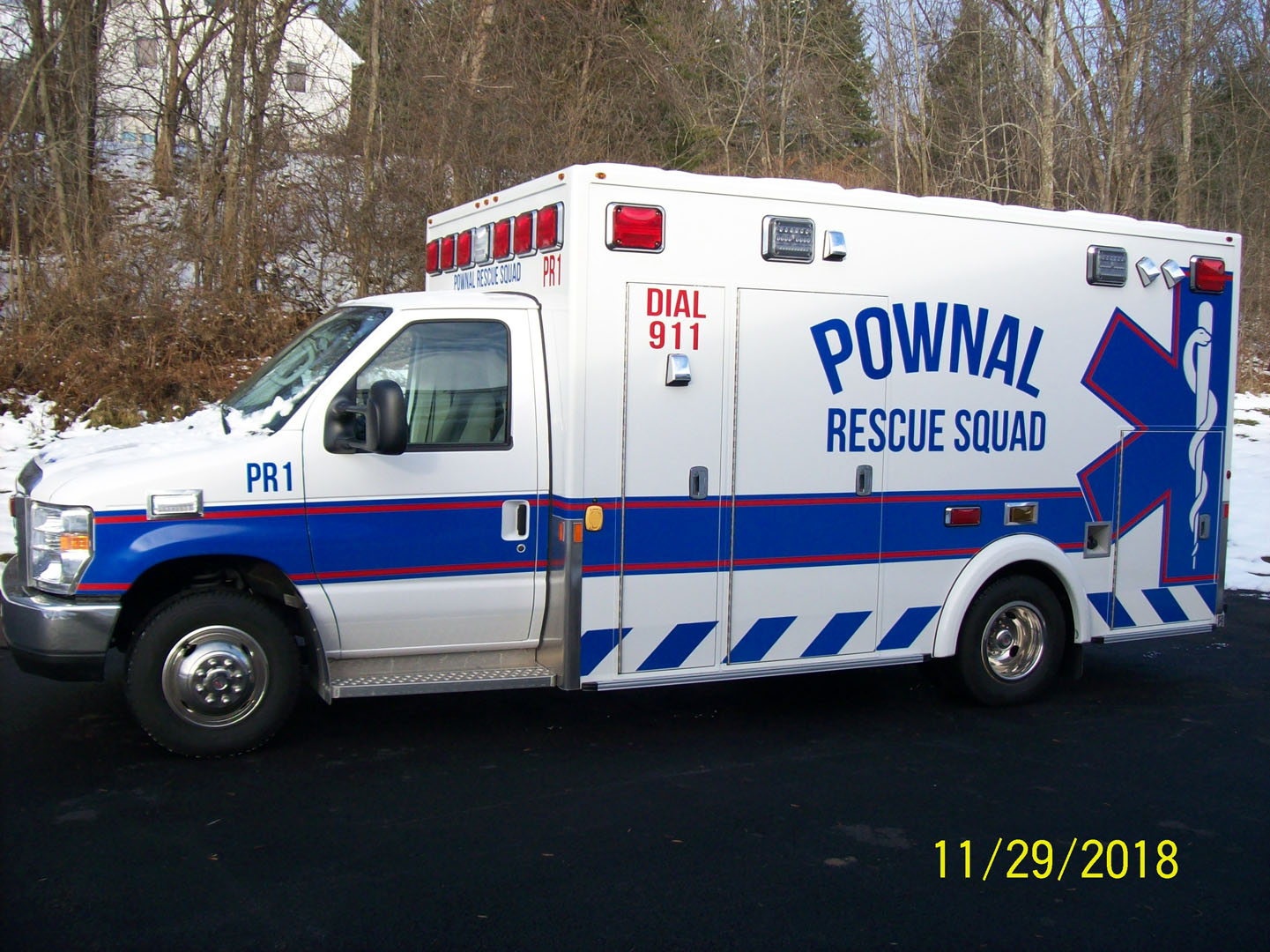 Pownal Rescue Squad, Vt., takes delivery of Demers 164! North Eastern