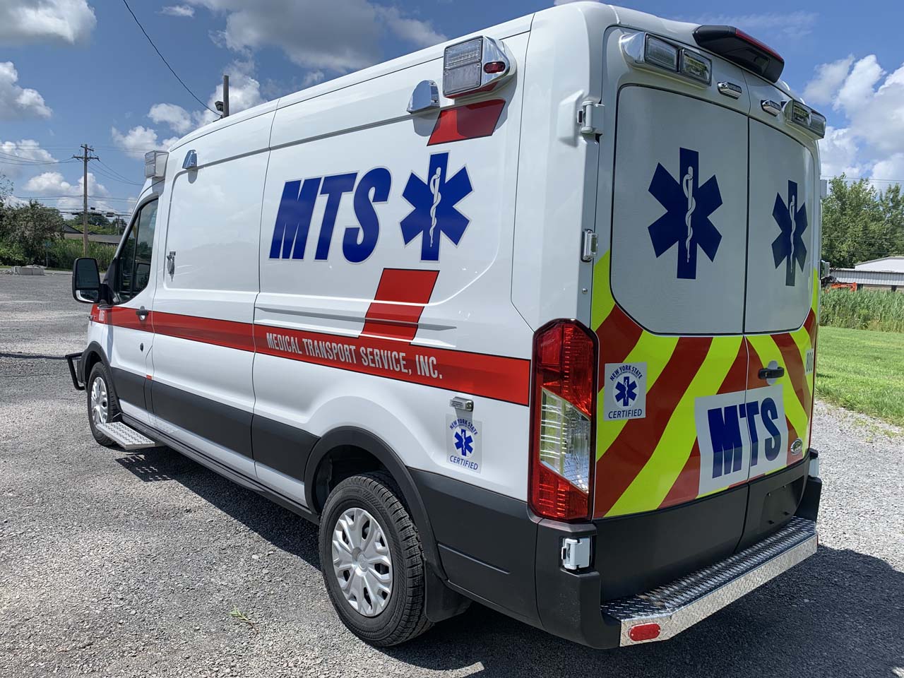 MEDICAL TRANSPORT SERVICES TAKES DELIVERY OF WHEELED COACH TRANSIT