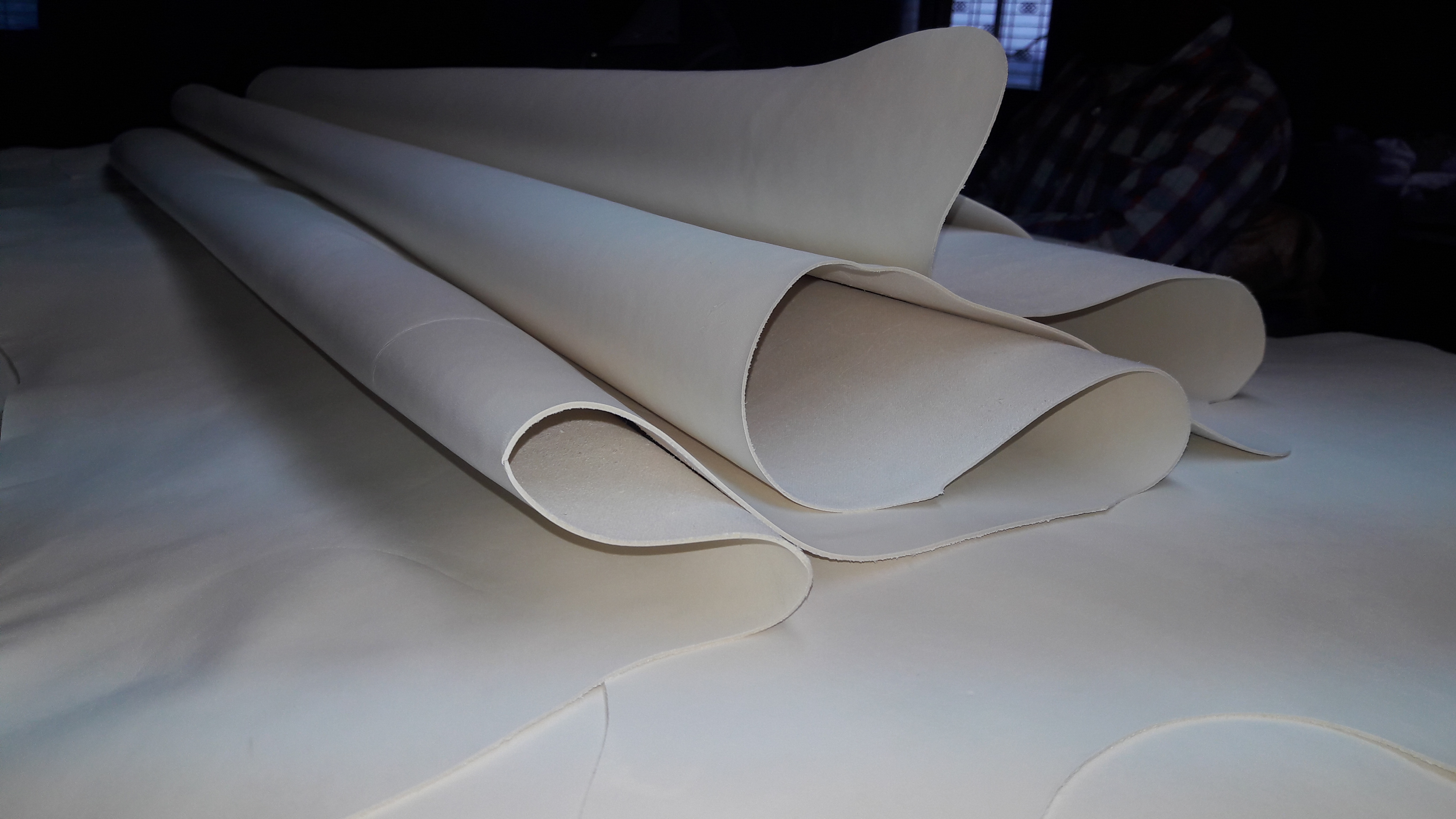 Cow Upper Wet White Crust Leather » Nesa & Mia Leather