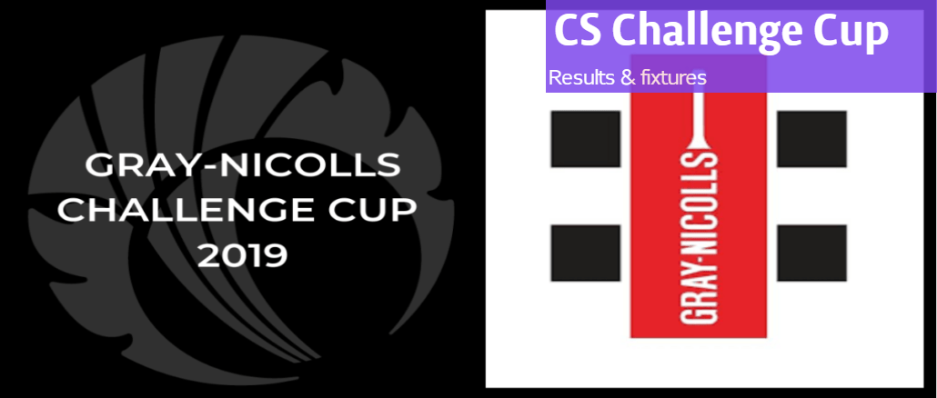 CS Challenge Cup results and fixtures