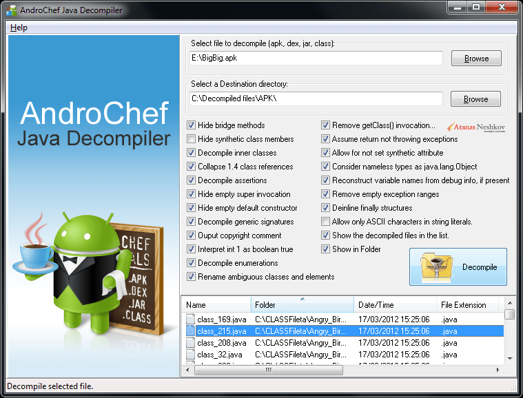 AndroChef Java apk, d… Android