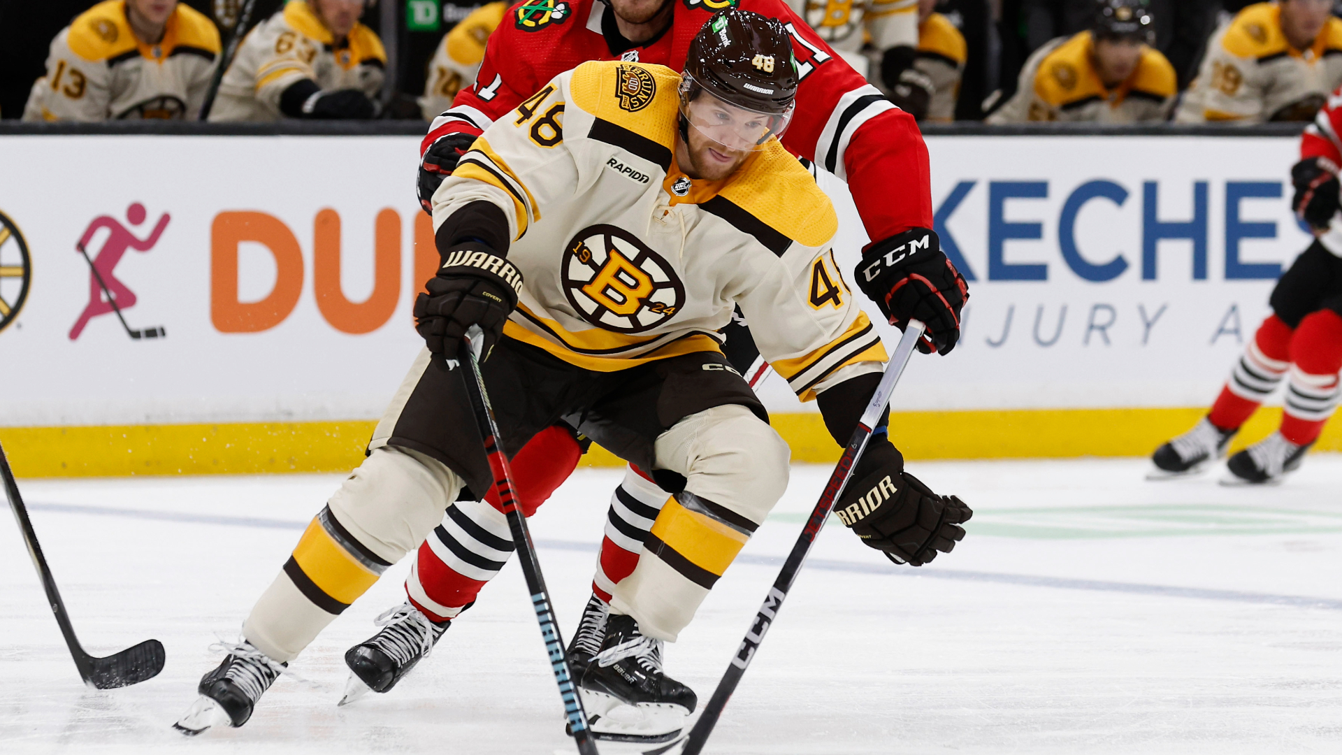 Bruins' Jim Montgomery Reveals Matt Grzelcyk Is 'DayToDay' For Road Trip