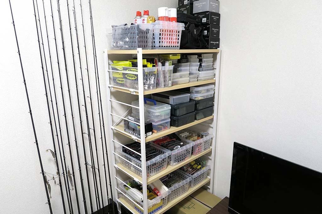 機能性を重視した“釣り部屋”の作り方【釣具の収納方法も公開】 ネスブログ