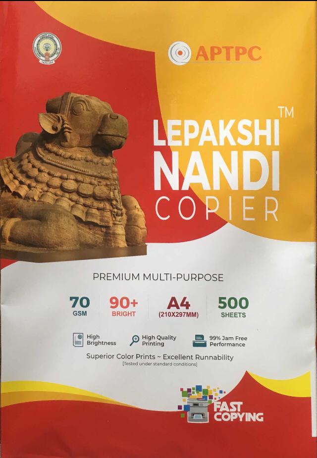 Lepakshi Nandi A4 Size Copier Paper (APTPC) NestamBuy