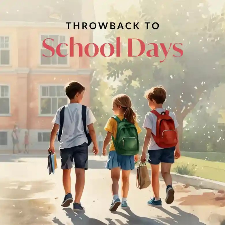 Revealing Moments Of Friendship Throwback To School Days Nestasia