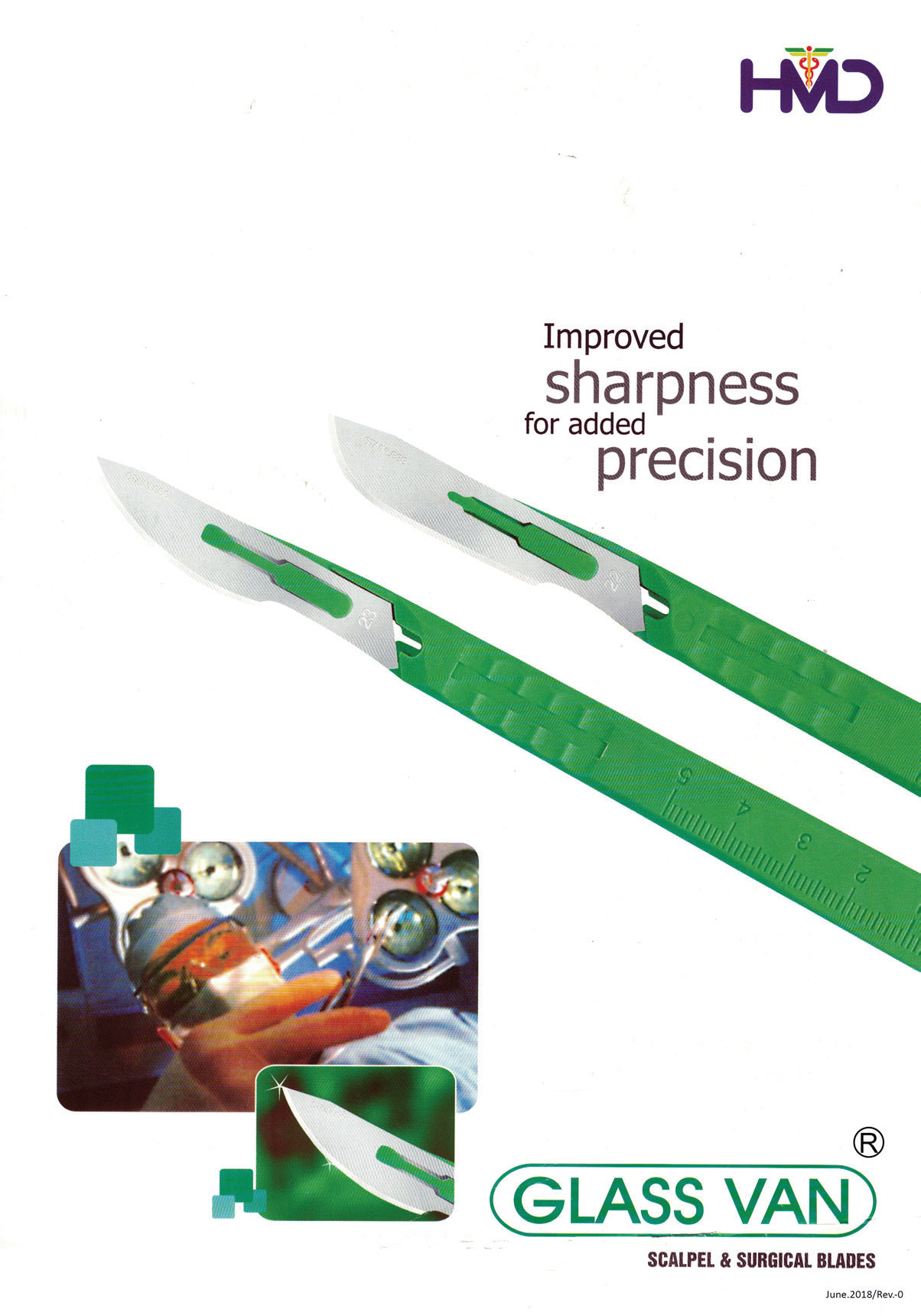 GLASSVAN BLADE 10 NO (Pack of 100) Nest Corner